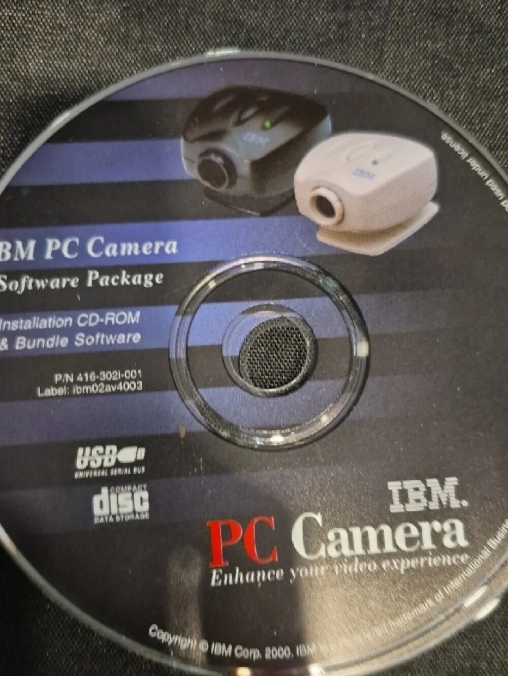 Vintage IBM  PC Camera USB Webcam